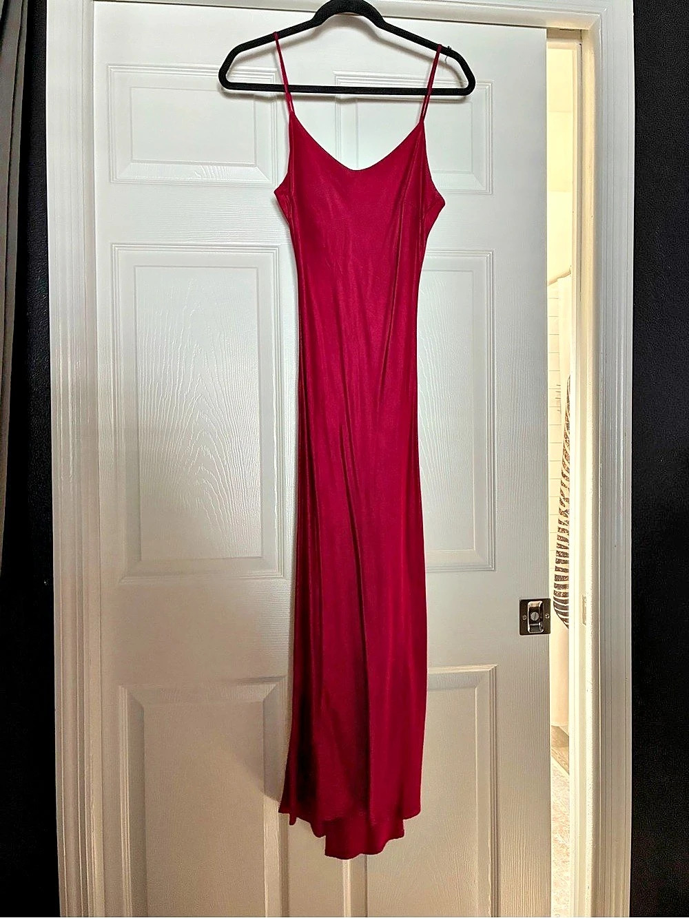 Red Maxi Dress Like New